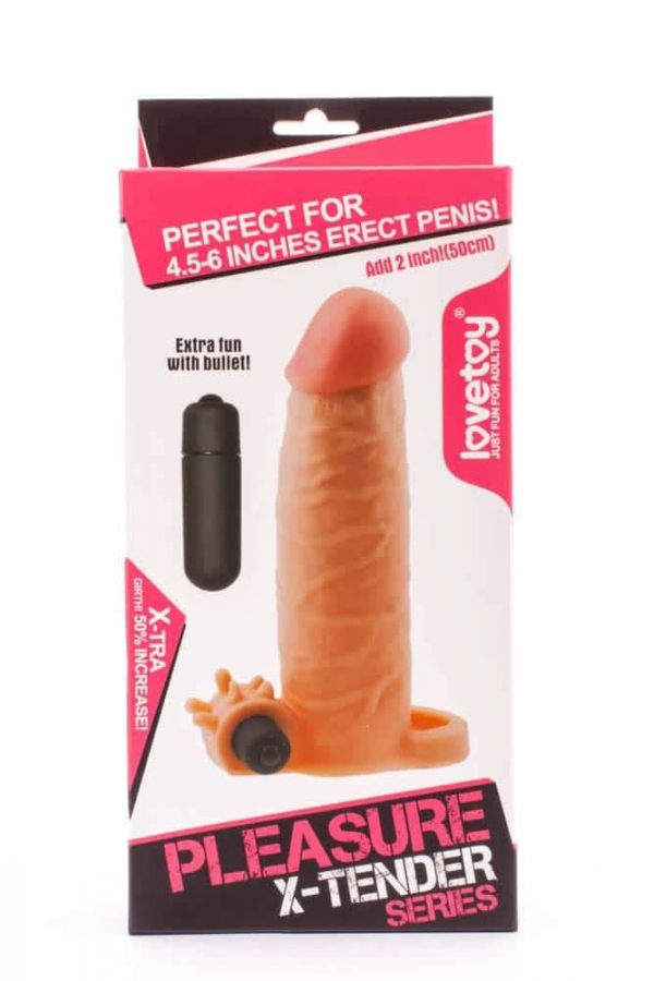Pleasure X-Tender Vibrating Penis Sleeve #1 #1 | ViPstore.hu - Erotika webáruház