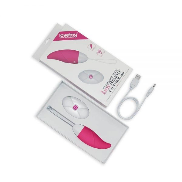 IJOY Wireless Remote Control Rechargeable Egg Pink 3 #2 | ViPstore.hu - Erotika webáruház