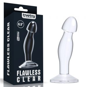 6.5'' Flawless Clear Prostate Plug #1 | ViPstore.hu - Erotika webáruház