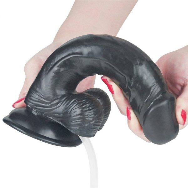 9'' Squirt Extreme Dildo - Black #6 | ViPstore.hu - Erotika webáruház