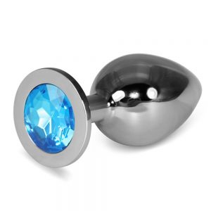 Rosebud Classic Metal Plug L Blue #1 | ViPstore.hu - Erotika webáruház