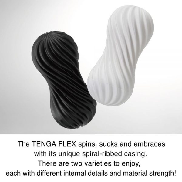 Tenga Flex Rocky Black #2 | ViPstore.hu - Erotika webáruház