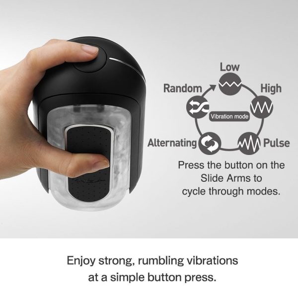 Flip Zero Electronic Vibration Black ViPstore.hu - Erotika Webáruház - Szexshop 4