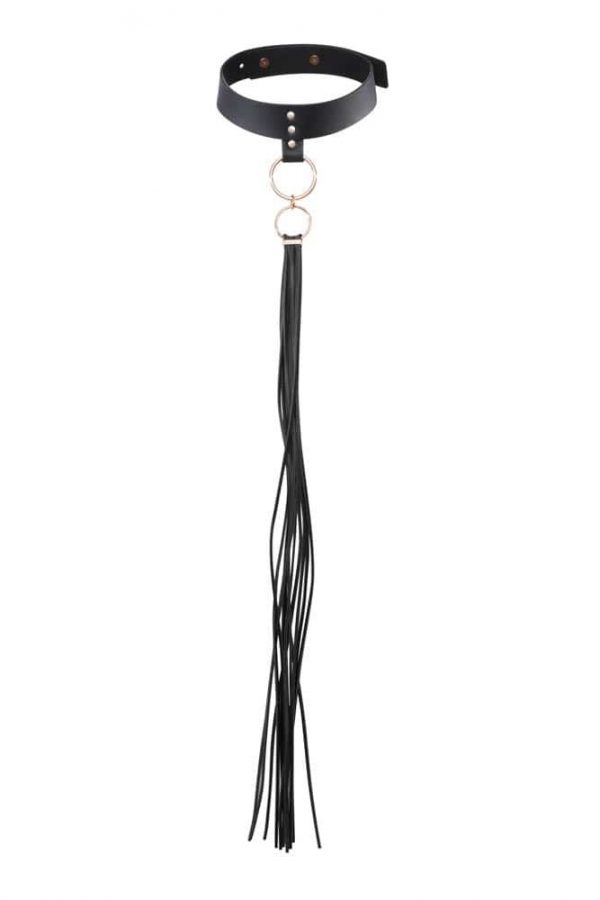 Maze Tassel Choker Black ViPstore.hu - Erotika Webáruház - Szexshop