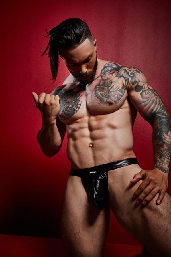 BL4CK by C4M- Ergonomic Black Jockstrap M ViPstore.hu - Erotika Webáruház - Szexshop