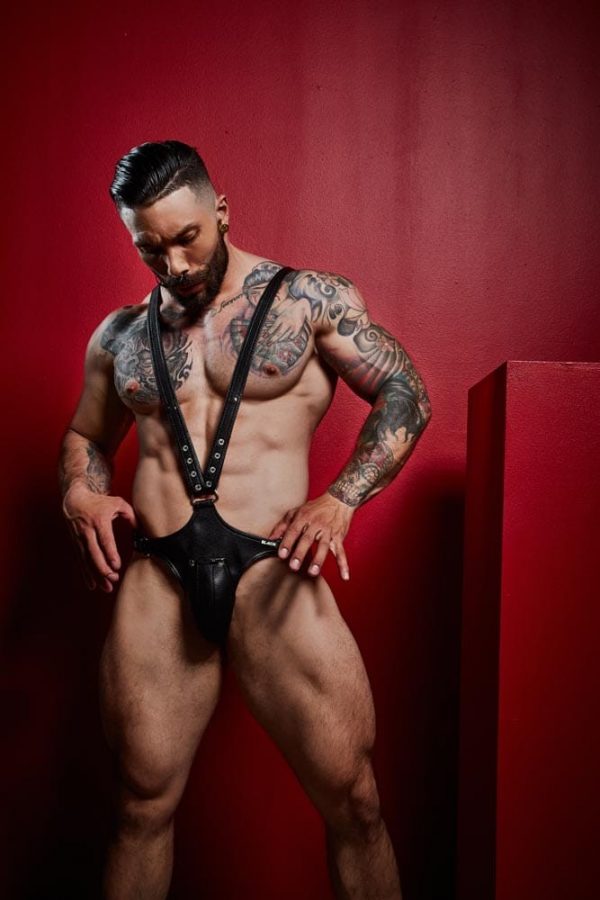 BL4CK by C4M – Dungeon Black Harness One Size ViPstore.hu - Erotika Webáruház - Szexshop