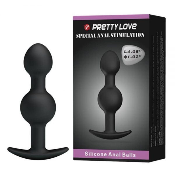 Pretty Love Heavy Balls Silicone Butt Plug 2 #2 | ViPstore.hu - Erotika webáruház