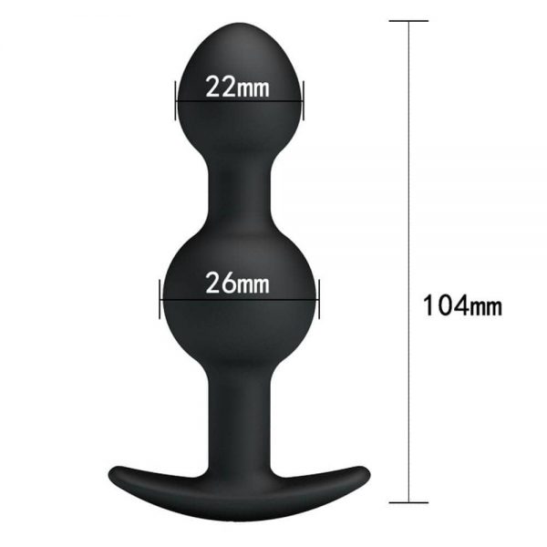 Pretty Love Heavy Balls Silicone Butt Plug 2 #3 | ViPstore.hu - Erotika webáruház