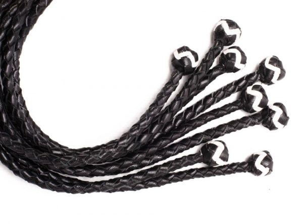 8 Tail Polish Leather Flogger 22 inch #3 | ViPstore.hu - Erotika webáruház