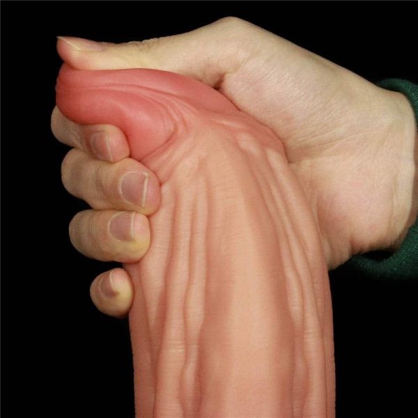 10" Dual-layered Silicone Nature Cock Brown ViPstore.hu - Erotika Webáruház - Szexshop 7
