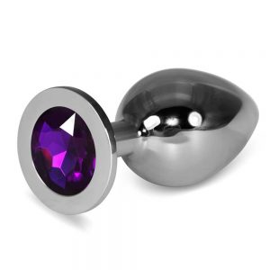 Rosebud Classic Metal Plug L Purple #1 | ViPstore.hu - Erotika webáruház