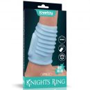 Vibrating Spiral Knights Ring Blue #1 | ViPstore.hu - Erotika webáruház