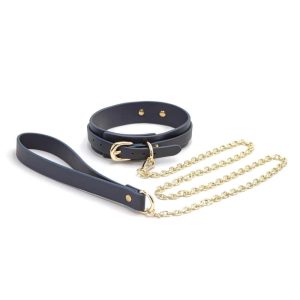 Bondage Couture – Collar and Leash – Blue ViPstore.hu - Erotika Webáruház - Szexshop 2
