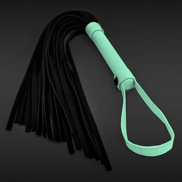 GLO Bondage - Flogger - Green #3 | ViPstore.hu - Erotika webáruház