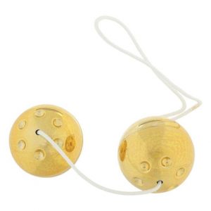 Plastic Balls Gold ViPstore.hu - Erotika Webáruház - Szexshop