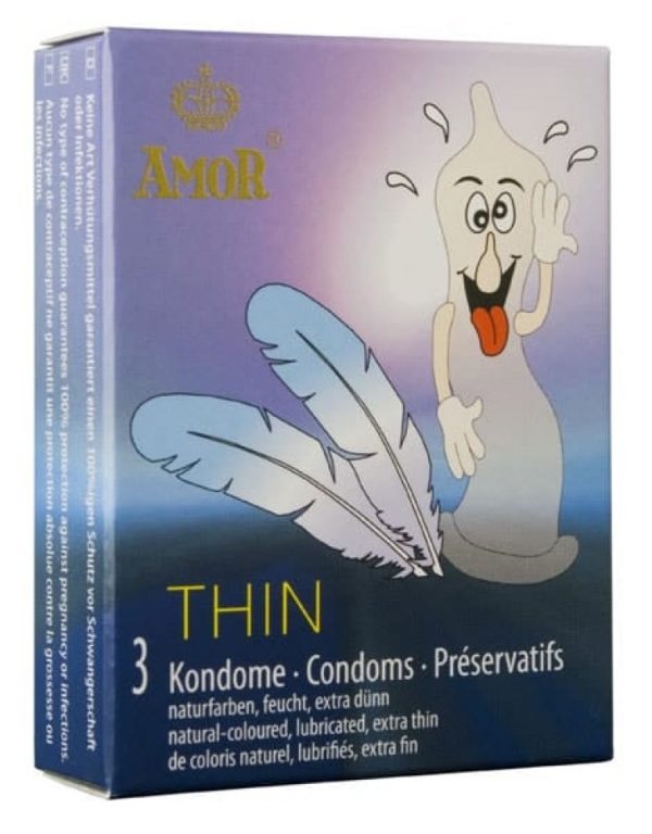 AMOR Thin / 3 pcs content ViPstore.hu - Erotika Webáruház - Szexshop