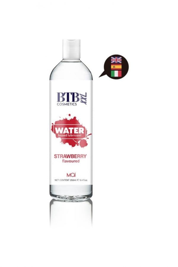 BTB WATER BASED FLAVORED STRAWBERRY LUBRICANT 250ML #4 | ViPstore.hu - Erotika webáruház