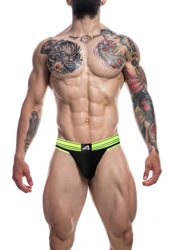 C4M - Rugby Jockstrap-NeonLime-M #2 | ViPstore.hu - Erotika webáruház