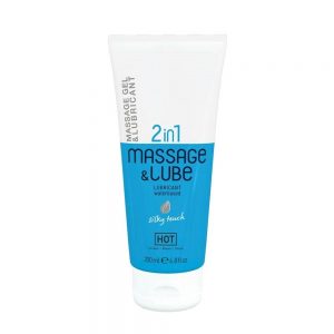 HOT Massage & Glide Gel 2in1 Silky Touch  200 ml #1 | ViPstore.hu - Erotika webáruház