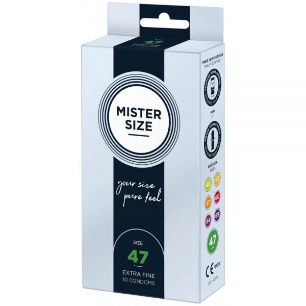 MISTER SIZE 47 mm Condoms 10 pieces ViPstore.hu - Erotika Webáruház - Szexshop