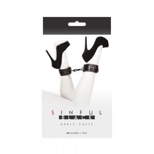 Sinful Ankle Cuffs Black ViPstore.hu - Erotika Webáruház - Szexshop