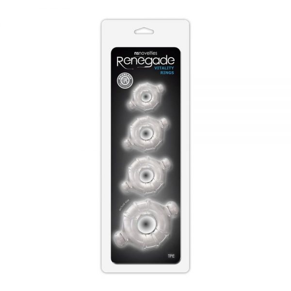 Renegade Vitality Rings Clear ViPstore.hu - Erotika Webáruház - Szexshop