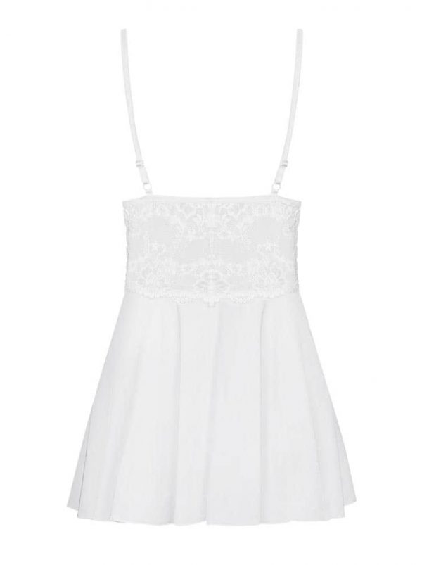 810-BAB-2 babydoll & thong white S/M ViPstore.hu - Erotika Webáruház - Szexshop 4