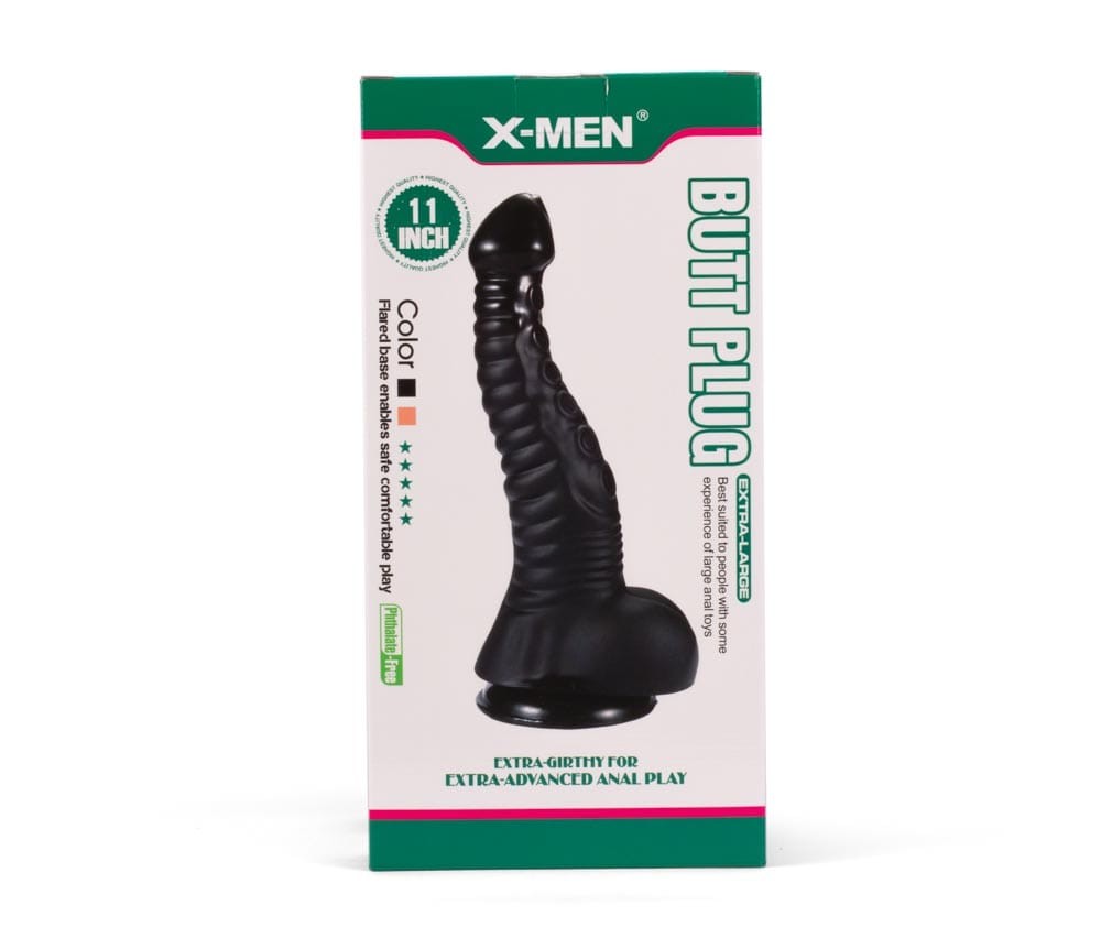 X-MEN 11” Butt Plug Black II #1 | ViPstore.hu - Erotika webáruház