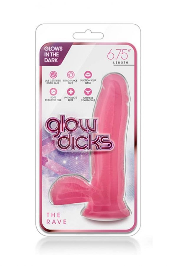 Glow Dicks The Rave Pink #1 | ViPstore.hu - Erotika webáruház