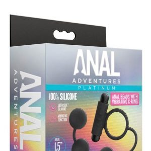 ANAL ADVENTURES ANAL BEAD WITH C-RING ViPstore.hu - Erotika Webáruház - Szexshop