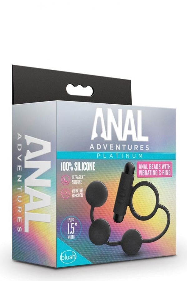 ANAL ADVENTURES ANAL BEAD WITH C-RING ViPstore.hu - Erotika Webáruház - Szexshop