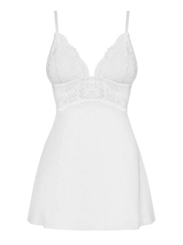 810-BAB-2 babydoll & thong white S/M #3 | ViPstore.hu - Erotika webáruház