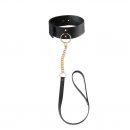 Maze Wide Choker With Leash Black | ViPstore.hu - Erotika webáruház #1 - EAN 8436562011116 | SKU BIJOUX0131