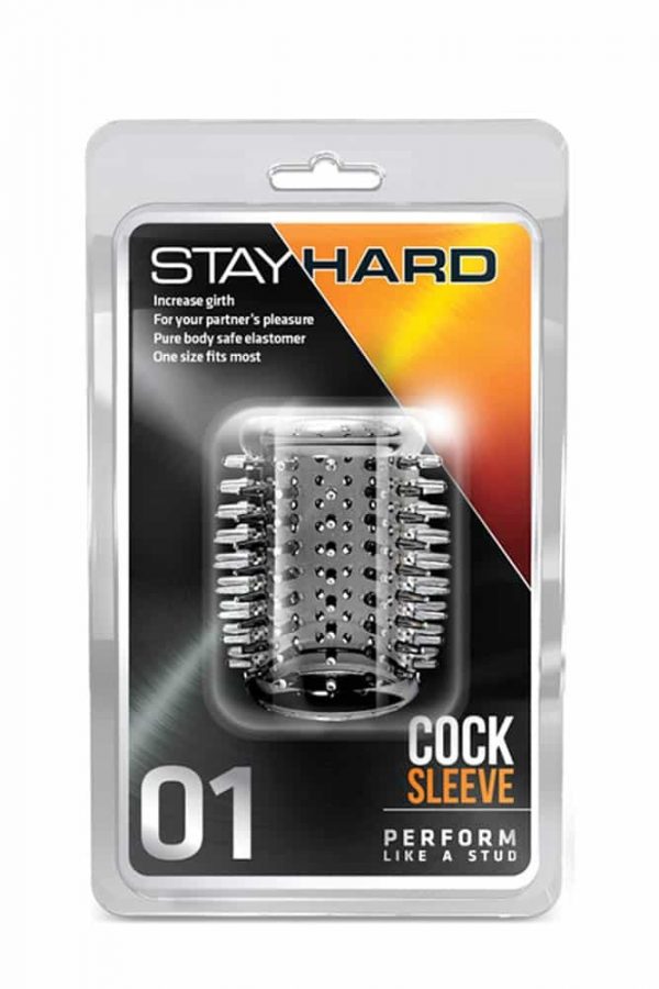 Stay Hard Cock Sleve 01 Clear #1 | ViPstore.hu - Erotika webáruház