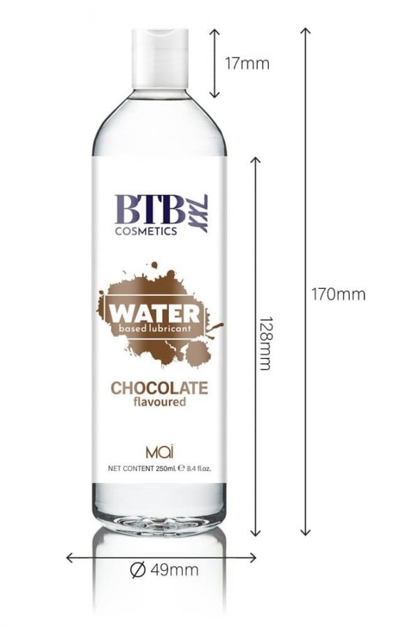 BTB WATER BASED FLAVORED CHOCOLAT LUBRICANT 250ML ViPstore.hu - Erotika Webáruház - Szexshop 3