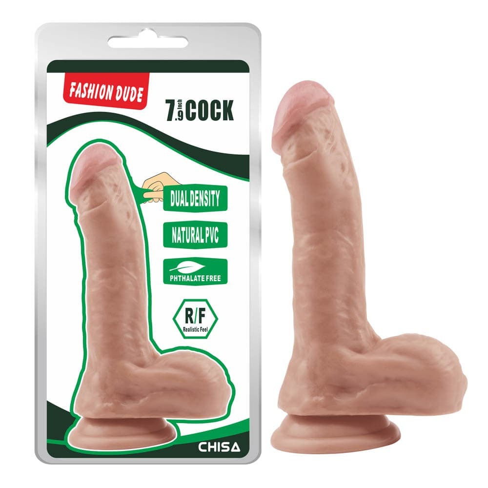 Fashion Dude 7.9 inch Cock Flesh #1 | ViPstore.hu - Erotika webáruház
