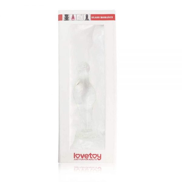 4.5" Glass Romance Anal Plug Clear ViPstore.hu - Erotika Webáruház - Szexshop