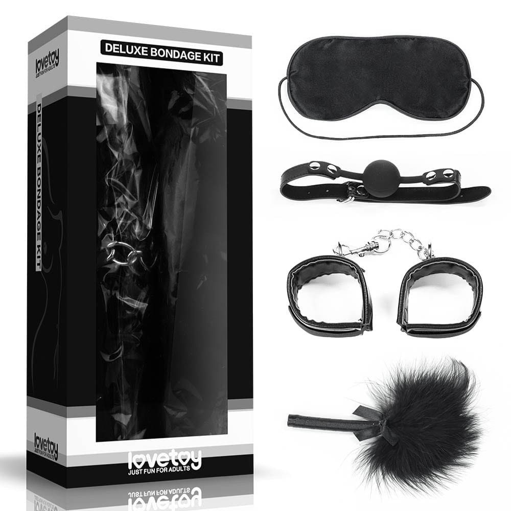 Deluxe Bondage Kit Black IV #1 | ViPstore.hu - Erotika webáruház