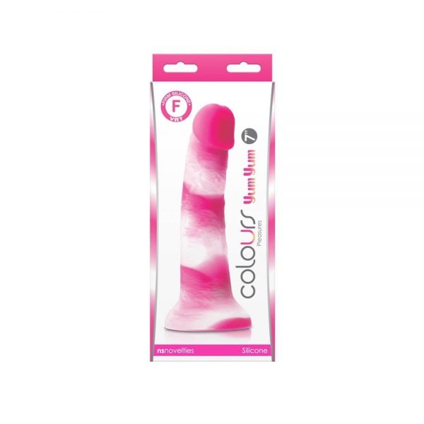 Colours - Pleasures - Yum Yum  7" Dildo - Pink #1 | ViPstore.hu - Erotika webáruház