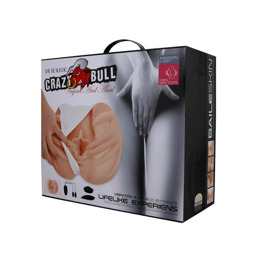 Crazy Bull Men's Masturbator with bullet Flesh 1 #1 | ViPstore.hu - Erotika webáruház