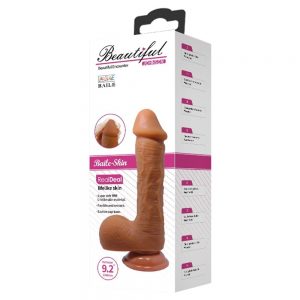 Beautiful Johnson 9,2 " Dildo Brown ViPstore.hu - Erotika Webáruház - Szexshop