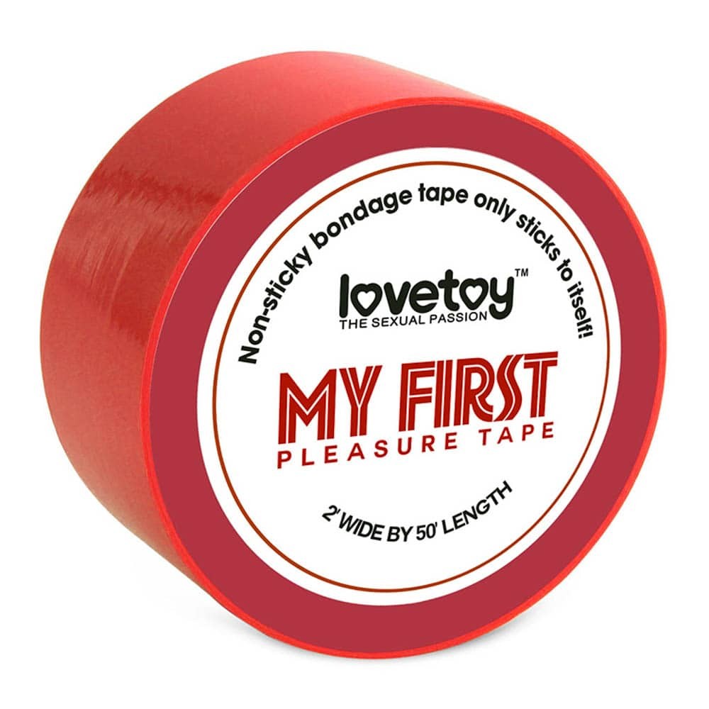 My First Non-Sticky Bondage Tape Red #1 | ViPstore.hu - Erotika webáruház