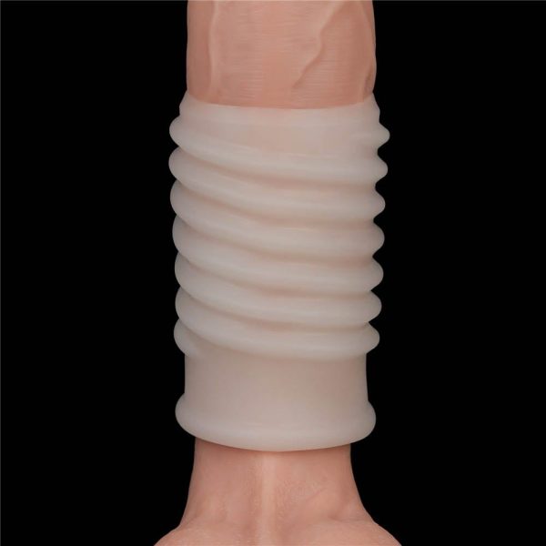Vibrating Spiral Knights Ring (White) I ViPstore.hu - Erotika Webáruház - Szexshop 5