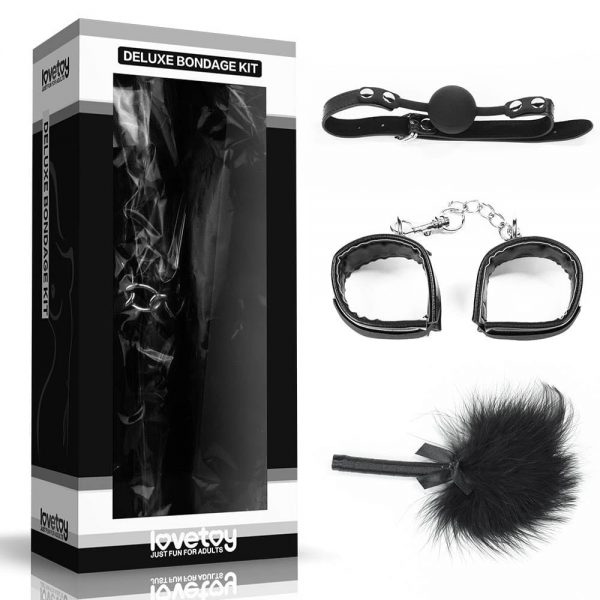 Deluxe Bondage Kit Black III #1 | ViPstore.hu - Erotika webáruház