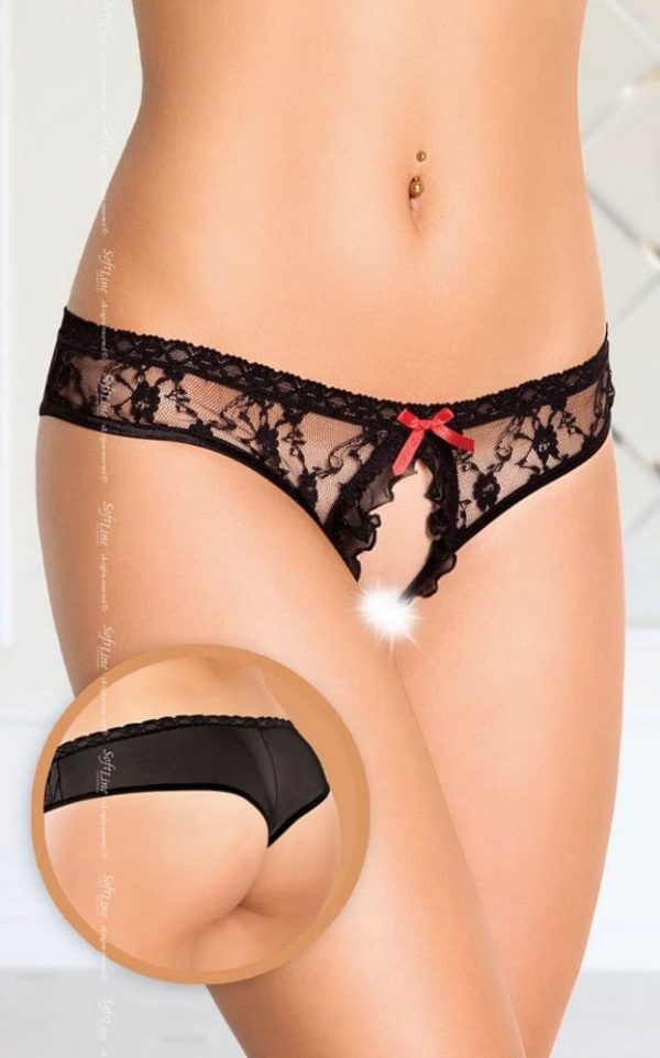 Panties 2418 - black {} S/M #1 | ViPstore.hu - Erotika webáruház