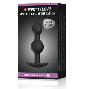 Pretty Love Heavy Balls Silicone Butt Plug 2 #1 | ViPstore.hu - Erotika webáruház