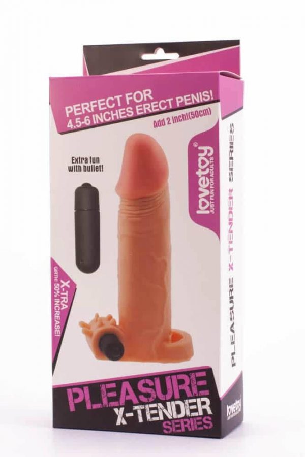 Pleasure X-Tender Vibrating Penis Sleeve #2 #2 | ViPstore.hu - Erotika webáruház