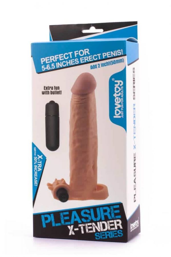 Pleasure X-Tender Vibrating Penis Sleeve #4 #2 | ViPstore.hu - Erotika webáruház