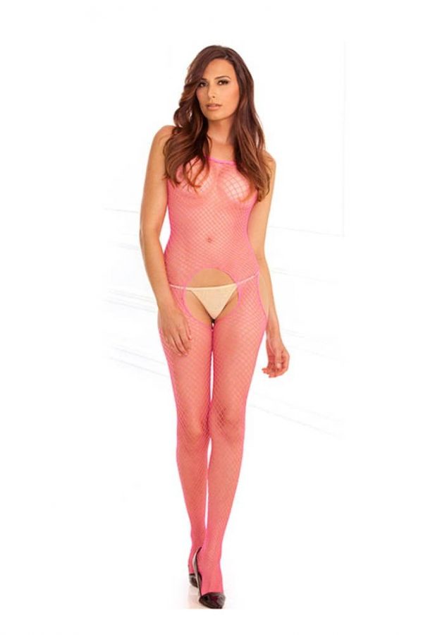 Net Suspender Bodystock Pink #1 | ViPstore.hu - Erotika webáruház