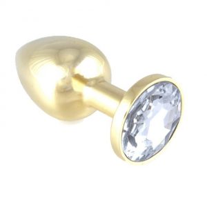 Butt Plug Metal With Crystal Clear ViPstore.hu - Erotika Webáruház - Szexshop